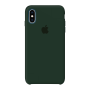 Силиконовый чехол Apple Silicone Case Forest Green для iPhone X/Xs