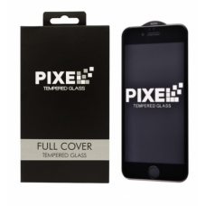 Защитное 3D стекло Pixel Tempered Glass для iPhone SE 2 Черное