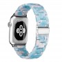 Ремешок для Apple watch 42/44mm Resin band White Blue (Небесно голубой)