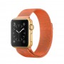 Ремешок для Apple Watch Milanese loop 38/42мм Lime Orange