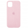 Стильный чехол Alcantara Full Cover Pink для iPhone X / Xs