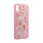 Чехол iPhone X/XS Mickey Mouse Leather Pink