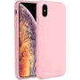 Чехол для iPhone X/Xs X-Level Membrane Case Light Pink