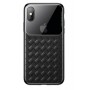 Чехол для iPhone X/Xs Baseus Weaving Case Black