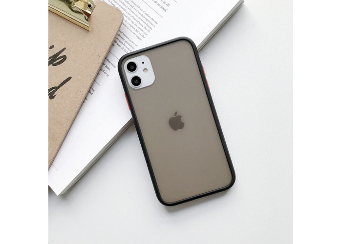 Чехол Сucoloris для iPhone 11 Black Red