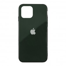 Чехол для iPhone 11 Glass Logo Case Green (Зеленый)