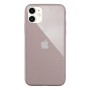 Чехол для iPhone 11 Glass Pastel Color Logo Pink Sand