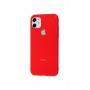 Чехол для iPhone 11 Glass Pastel Color Logo Red