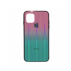 Чехол для iPhone 11 Glass Shine Pink