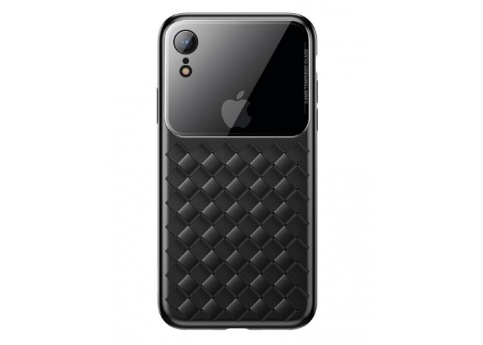 Чехол для iPhone Xr Baseus Weaving Case Black