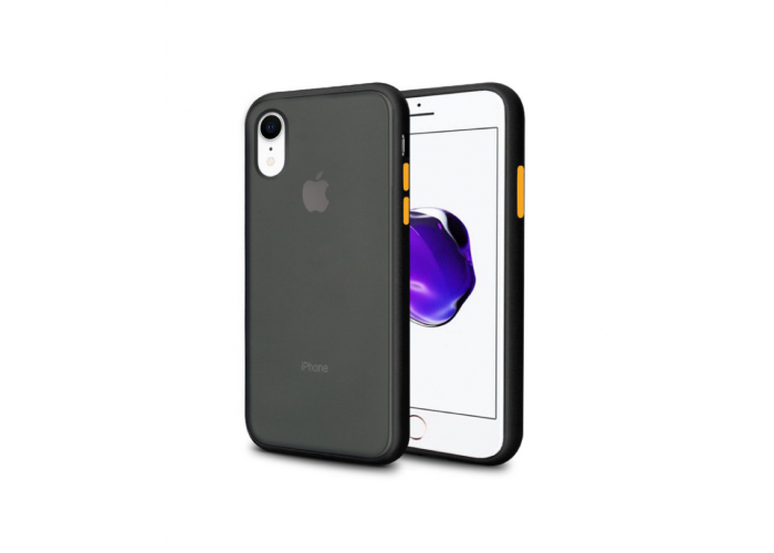 Чехол Сucoloris для iPhone Xr Black Orange