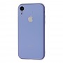 Чехол для iPhone Xr Glass Pastel Color Lavander Gray