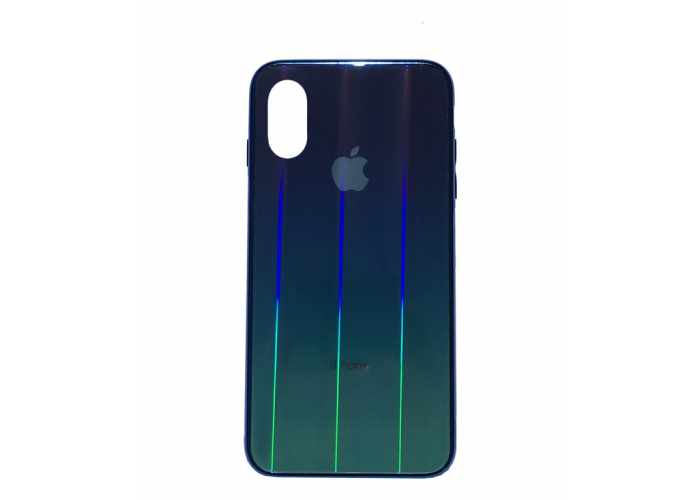 Чехол для iPhone Xr Glass Polaris Logo Black