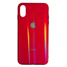 Чехол для iPhone Xr Glass Polaris Logo Red