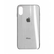 Чехол для iPhone Xr Glass Polaris Logo White