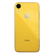 Silicone Logo Case для iPhone Xr Yellow