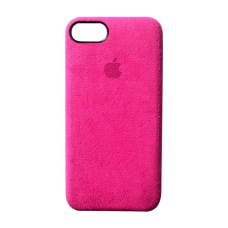 Премиум чехол Alcantara Case Full Pink (Розовый) для iPhone 7/8