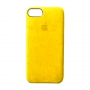 Премиум чехол Alcantara Case Full Yellow (Желтый) для iPhone 7/8