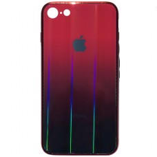 Чехол для iPhone 7/8 Glass Shine Red