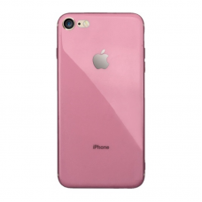 Silicone Logo Case для iPhone 7/8 Pink
