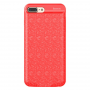 Защитный чехол для iPhone 7 Plus/8 Plus Baseus Plaid Backpack Power Bank Case 3650 mAh Красный