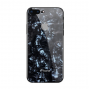 Стеклянный чехол Marble Черный для iPhone 7 Plus/8 Plus