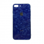 Стеклянный чехол Marble Синий для iPhone 7 Plus/8 Plus