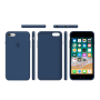 Силиконовый чехол Apple Silicone Case Cobalt Blue для iPhone 6/6s с закрытым низом
