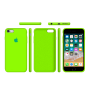 Силиконовый чехол Apple Silicone Case Juicy Green для iPhone 6/6s с закрытым низом