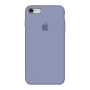 Силиконовый чехол Apple Silicone Case Lavander Gray для iPhone 6/6s с закрытым низом