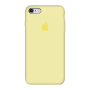 Силиконовый чехол Apple Silicone Case Mellow Yellow для iPhone 6/6s с закрытым низом