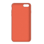 Силиконовый чехол Apple Silicone Case Orange для iPhone 6/6s с закрытым низом