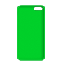 Силиконовый чехол Apple Silicone Case Uran Green для iPhone 6/6s с закрытым низом