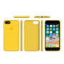 Силиконовый чехол Apple Silicone Case Canary Yellow для iPhone 7/8 с закрытым низом