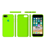 Силиконовый чехол Apple Silicone Case Juicy Green для iPhone 7/8 с закрытым низом