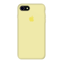 Силиконовый чехол Apple Silicone Case Mellow Yellow для iPhone 7/8 с закрытым низом