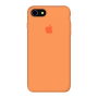Силиконовый чехол Apple Silicone Case Papaya для iPhone 7/8 с закрытым низом