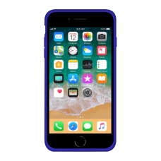 Силиконовый чехол Apple Silicone Case Ultra Blue для iPhone 7/8 с закрытым низом