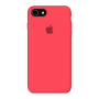Силиконовый чехол Apple Silicone Case Ultra Peach для iPhone 7/8 с закрытым низом