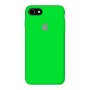 Силиконовый чехол Apple Silicone Case Uran Green для iPhone 7/8 с закрытым низом