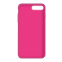 Силиконовый чехол Apple Silicone Case Barbie Pink для iPhone 7 Plus /8 Plus с закрытым низом