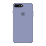Силиконовый чехол Apple Silicone Case Lavander Gray для iPhone 7 Plus /8 Plus с закрытым низом