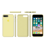 Силиконовый чехол Apple Silicone Case Mellow Yellow для iPhone 7 Plus /8 Plus с закрытым низом