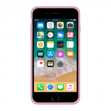 Силиконовый чехол Apple Silicone Case Pink для iPhone 7 Plus /8 Plus с закрытым низом