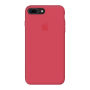 Силиконовый чехол Apple Silicone Case Red Raspberry для iPhone 7 Plus /8 Plus с закрытым низом