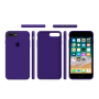 Силиконовый чехол Apple Silicone Case Ultra Violet для iPhone 7 Plus /8 Plus с закрытым низом