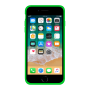 Силиконовый чехол Apple Silicone Case Uran Green для iPhone 7 Plus /8 Plus с закрытым низом