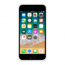 Силиконовый чехол Apple Silicone Case White для iPhone 7 Plus /8 Plus с закрытым низом