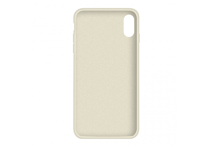 Силиконовый чехол Apple Silicone Case Antique White для iPhone X/Xs с закрытым низом