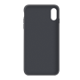 Силиконовый чехол Apple Silicone Case Charcoal Gray для iPhone X/Xs с закрытым низом